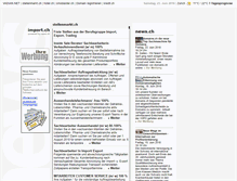 Tablet Screenshot of import.ch